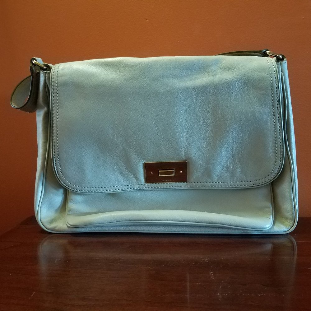 Leather Kate Spade handbag